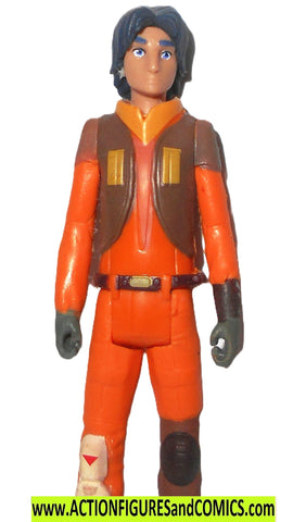 star wars action figures EZRA BRIDGER 2015 Rebels cartoon