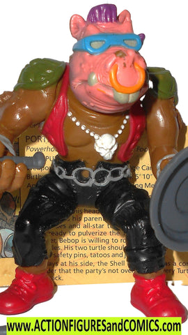 teenage mutant ninja turtles BEBOP 1998 PINK face complete