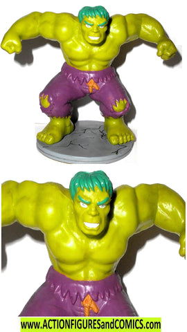Marvel Hamilton HULK 1991 figurine vintage green pvc statue