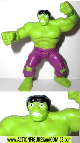 Marvel Applause HULK 1990 pvc figurine vintage green