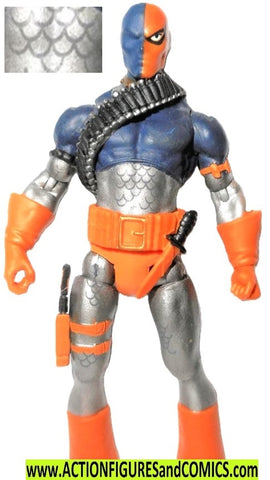 dc universe infinite heroes DEATHSTROKE Chainlink variant 2008 crisis
