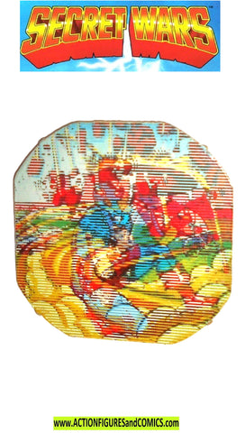 secret wars CAPTAIN AMERICA 1984 Shield INSERT marvel 1