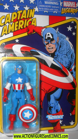 marvel legends retro CAPTAIN AMERICA 3.75 inch **UNPUNCHED** moc