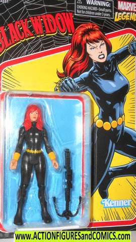 marvel legends retro BLACK WIDOW 3.75 inch **UNPUNCHED** moc