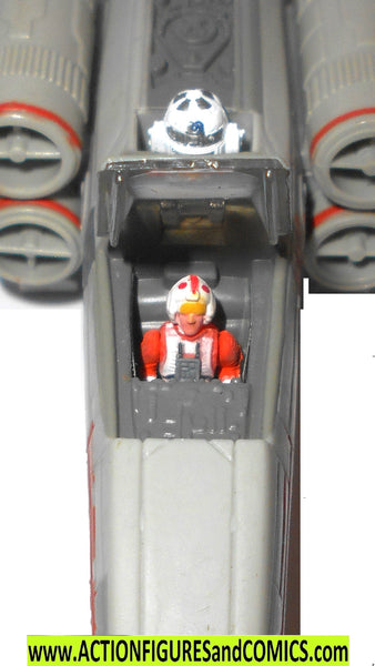 star wars action fleet X-WING 1996 Biggs Red 3 vehicle