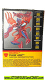 Transformers Beast Wars CLAW JAW 1996 squid tech spec