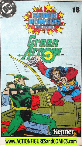 Super powers GREEN ARROW mini comic kenner 1984 1983