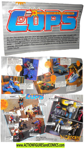 Cops 'n Crooks 1988 PRODUCT CATALOGUE pamphlet