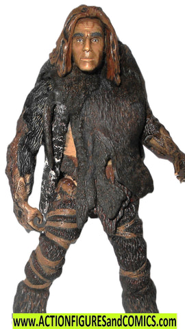 X-FILES action figures CAVEMAN 1997 movie cave man