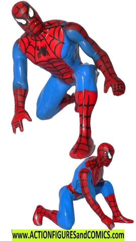 Marvel die cast SPIDER-MAN 1996 animated toy biz crouch 2