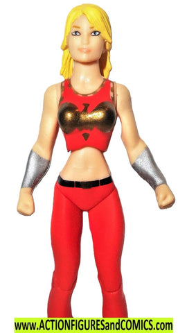 dc universe infinite heroes WONDER GIRL 2009 RED pants 75 years woman
