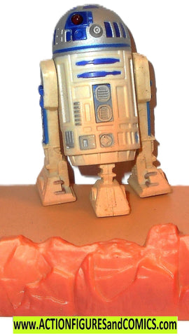 star wars action figures R2-D2 tattoine base 1997 fx