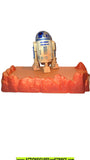 star wars action figures R2-D2 tattoine base 1997 fx