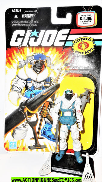gi joe SNOW SERPENT 2008 v8 trooper 25th anniversary full