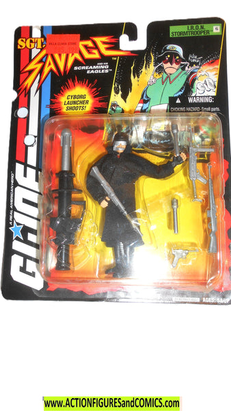 Gi joe IRON STORMTROOPER 1994 Sgt Savage gijoe g i action figure