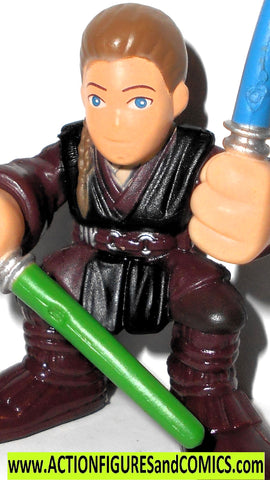 STAR WARS galactic heroes ANAKIN Skywalker dual sabers solid