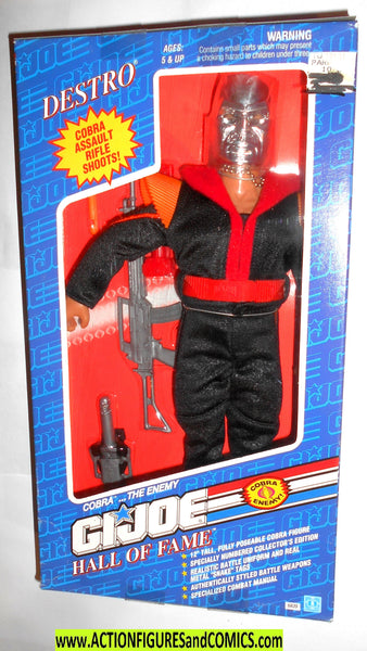 Gi joe DESTRO 12 inch hof 1992 1993 hall of fame mib moc