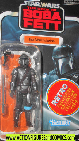 star wars action figures MANDALORIAN Book of Fett retro moc