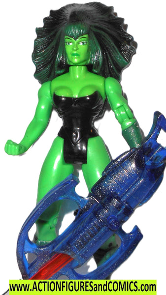 marvel universe toy biz SHE HULK hall of fame 1997 she force