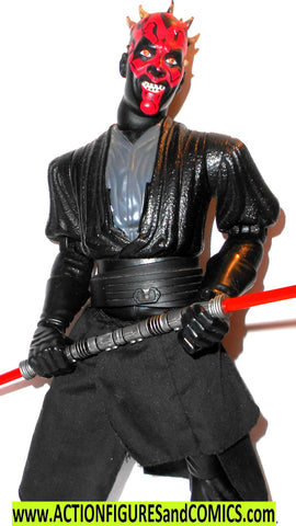 star wars action figures DARTH MAUL 12 inch episode I 1999