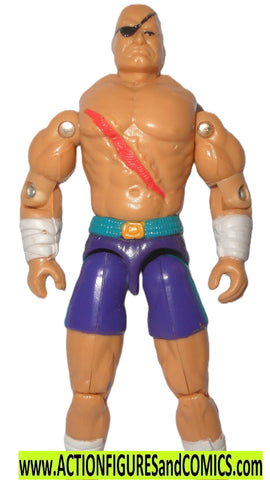 gi joe Street Fighter II SAGAT 1993 capcom 2 gijoe fig