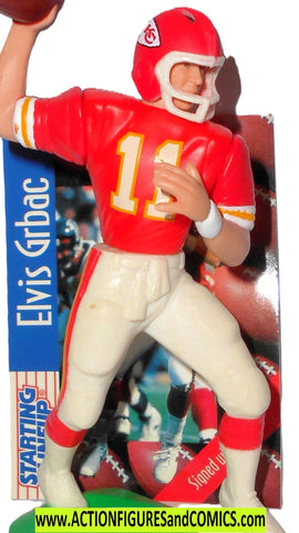 Starting Lineup ELVIS GRBAC 1997 KC K C football sports