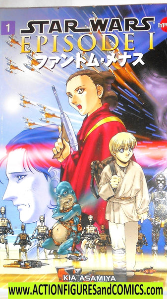 STAR WARS Episode I MANGA #1-2 Complete Set – ActionFiguresandComics