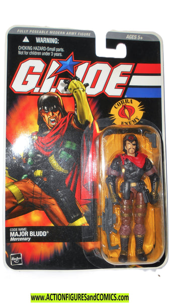 gi joe MAJOR BLUDD 2005 v6 dtc action figures moc