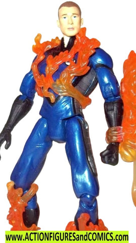 Fantastic Four HUMAN TORCH blast 2004 marvel legends