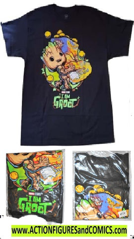 Funko Pop Marvel I AM GROOT T-Shirt L NEW