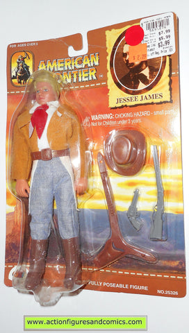 American Frontier Mego style retro JESSEE JAMES DSI toys 8 inch action figures