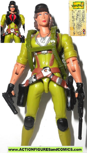 gi joe LADY JAYE 2003 v4 complete spytroops baroness gijoe