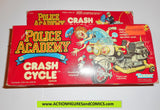 Police academy action figures CRASH CYCLE 1988 moc kenner toys mib