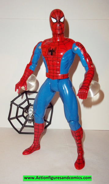 Marvel universe 10 inch WALL HANGING SPIDER-MAN animated toy biz