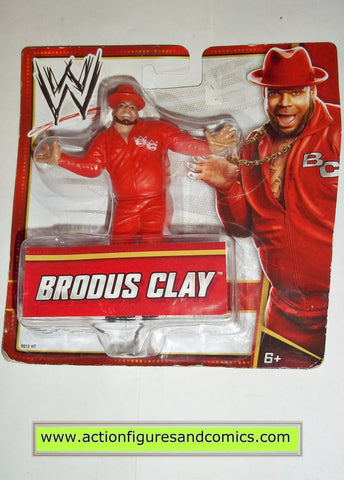 Wrestling WWE action figures BRODUS CLAY mattel toys 2012 mini action figure moc mip mib