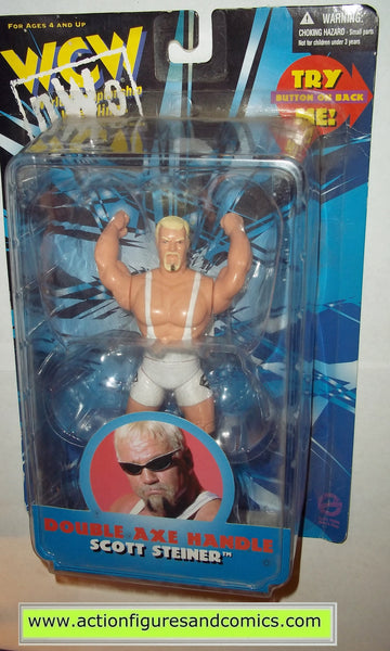 Wrestling WCW NWO action figures SCOTT STEINER double axe handle