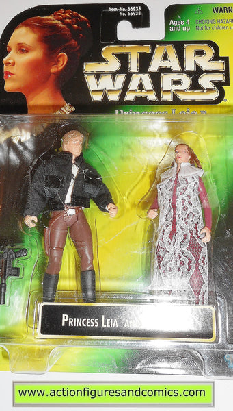 star wars action figures PRINCESS LEIA HAN SOLO BESPIN .00 GRAY