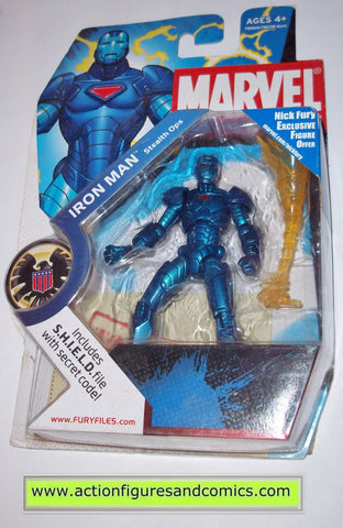 marvel universe hasbro iron man blue stealth ops series 1 hasbro legends