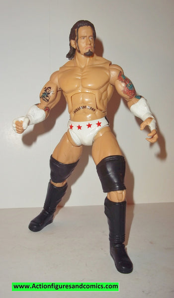Wrestling WWE action figures CM PUNK deluxe aggression