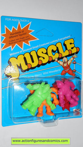 Muscle m.u.s.c.l.e men kinnikuman 4 pack moc CLASS B color mattel action figures