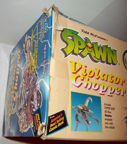 Spawn VIOLATOR CHOPPER motorcycle 1994 series 1 moc mip mib todd