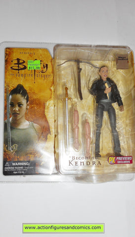 Buffy the vampire slayer KENDRA BECOMING PX previews exclusive moc mip mib