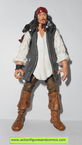 Pirates of the Caribbean JACK SPARROW CAPTAIN desert weary 2007 action figures fig