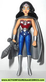 justice league unlimited WONDER WOMAN SILVER cape sword dc universe toy figure