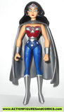justice league unlimited WONDER WOMAN SILVER cape sword dc universe toy figure