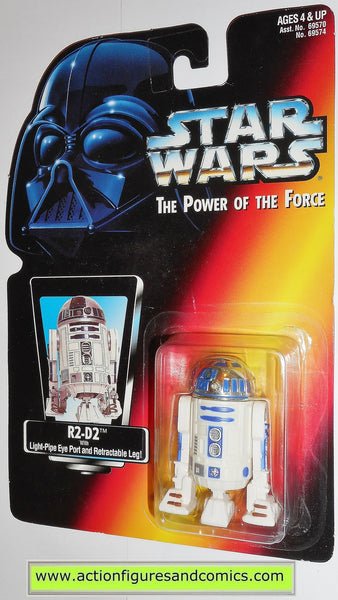 star wars action figures R2-D2 1995 power of the force hasbro toys