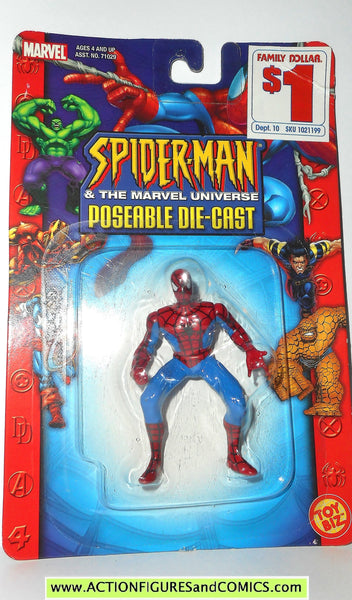 SPIDER-MAN Marvel die cast SPIDER-MAN poseable action figure