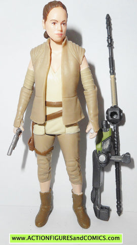 star wars action figures REY resistance outfit force awakens 2015