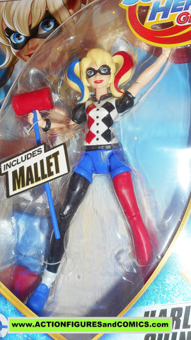 DC super hero girls HARLEY QUINN 6 inch figures batman dc universe moc