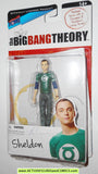 Big Bang Theory SHELDON COOPER green lantern variant bif bang bow toys action figures moc